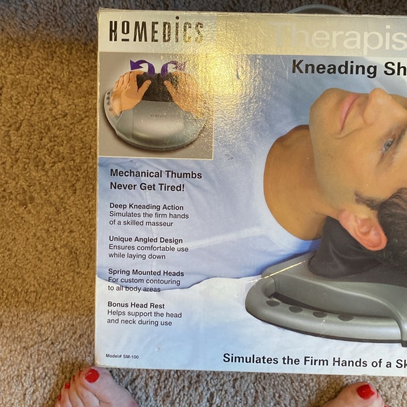 Never used Homemedics Therapy Select Kneading Shiatsu Massager - Picture 2 of 4